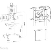 Neomounts-NS-M1250WHITE-vloersteun