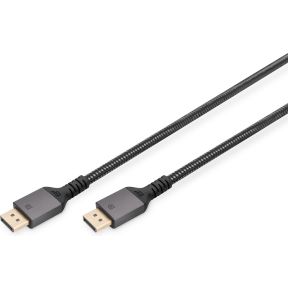 Digitus DB-340201-030-S DisplayPort kabel 3 m Zwart, Grijs