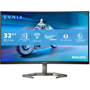 Philips 32M1C5500VL/00 computer monitor 2560 x 1440 Pixels Zwart