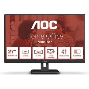 AOC Q27E3UAM computer monitor 68,6 cm (27 ) 2560 x 1440 Pixels Quad HD Zwart