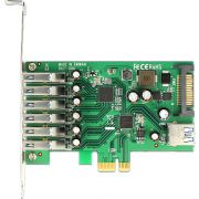 Delock-89377-PCI-Express-x1-kaart-naar-6-x-extern-1-x-intern-USB-5-Gbps-Type-A-female