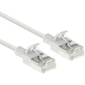 ACT DC6900 netwerkkabel Wit 0,5 m Cat6a U/FTP (STP)