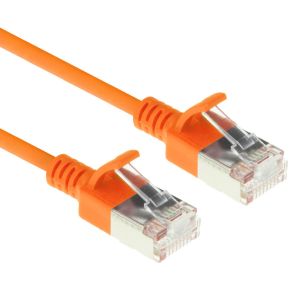 ACT DC7100 netwerkkabel Oranje 0,5 m Cat6a U/FTP (STP)