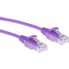 ACT DC9351 netwerkkabel Paars 1,5 m Cat6 U/UTP (UTP)