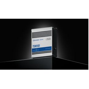 Teltonika TSW101 Gigabit Ethernet (10/100/1000) Power over Ethernet (PoE) Metallic netwerk switch