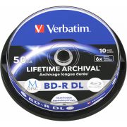 Verbatim MDISC BD-R DL 50 GB 10 stuk(s)