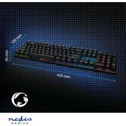 Nedis-Bedraad-Gaming-Mechanische-LED-QWERTY-US-Internationaal-toetsenbord