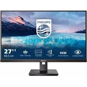 Philips S Line 273S1/00 computer monitor 68,6 cm (27 ) 1920 x 1080 Pixels Full HD LCD Zwart