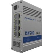 Teltonika-TSW200-netwerk-Gigabit-Ethernet-10-100-1000-Power-over-Ethernet-PoE-Aluminium-netwerk-switch