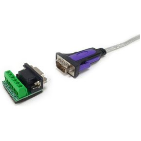 Equip 133387 seriële kabel Grijs 1,5 m USB Type-A DB-9