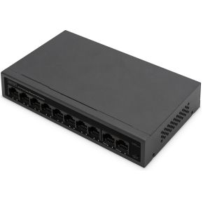 Digitus DN-95354 netwerk-switch Managed Fast Ethernet (10/100) Power over Ethernet (PoE) Zwart