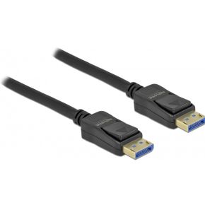 Delock 80261 DisplayPort-kabel 10K 60 Hz 54 Gbps ABS-behuizing 1 m