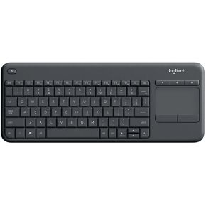 Logitech K400 Plus Zwart Draadloos toetsenbord