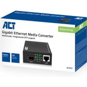 ACT-AC4451-netwerk-media-converter-1000-Mbit-s-Multimode-Single-mode-Zwart