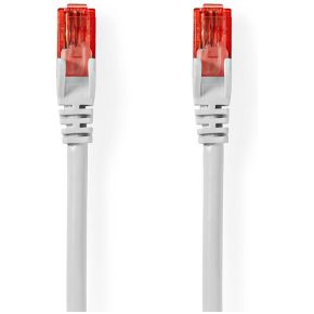 Nedis CCGL85200WT200 CAT6-kabel RJ45 Male RJ netwerkkabel Wit 20 m U/UTP (UTP)