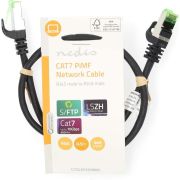 Nedis-CCGL85420BK05-CAT7-Kabel-S-FTP-RJ45-Ma-netwerkkabel-Zwart-0-5-m