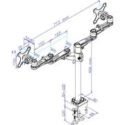 Neomounts-FPMA-D935D-monitor-bureausteun