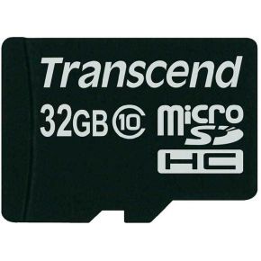 Transcend MicroSDHC 32GB Class 10 - [TS32GUSDHC10]