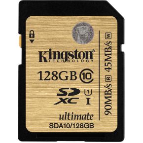 Kingston SDXC Class 10 Ultimate UHS-I 128GB SDA10/128GB