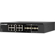QNAP-QSW-3216R-8S8T-netwerk-Unmanaged-L2-10G-Ethernet-100-1000-10000-Zwart-netwerk-switch