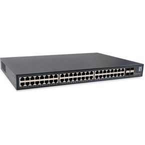 LevelOne GTU-5211 netwerk-switch Unmanaged Gigabit Ethernet (10/100/1000) Zwart