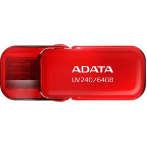 ADATA UV240 USB flash drive 64 GB USB Type-A 2.0 Rood