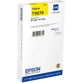 Epson C13T90744N inktcartridge 1 stuk(s) Origineel Extra (Super) hoog rendement Geel