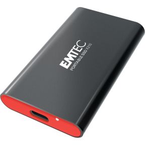 Emtec X210 ELITE 2 TB Zwart, Rood externe SSD