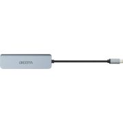 DICOTA-D32060-interface-hub-USB-Type-C-Zilver