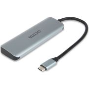 DICOTA-D32061-interface-hub-USB-Type-C-10000-Mbit-s-Zilver