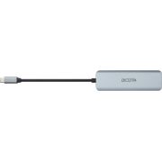 DICOTA-D32061-interface-hub-USB-Type-C-10000-Mbit-s-Zilver