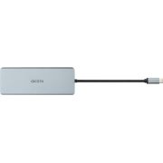 DICOTA-D32065-interface-hub-USB-3-2-Gen-1-3-1-Gen-1-Type-C-Zilver