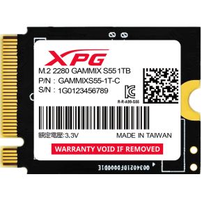ADATA SGAMMIXS55-1T-C internal solid state drive M.2 1 TB PCI Express 4.0 3D NAND NVMe 2.5" SSD