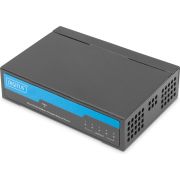 Digitus DN-80202-1 netwerk- Unmanaged Gigabit Ethernet (10/100/1000) Zwart netwerk switch