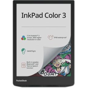Pocketbook InkPad Color 3 e-book reader Touchscreen 32 GB Wifi Zwart, Grijs