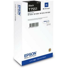 Epson C13T75514N inktcartridge 1 stuk(s) Origineel Hoog (XL) rendement Zwart