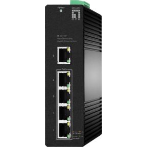 LevelOne IGS-2105P netwerk- Managed L2 Gigabit Ethernet (10/100/1000) Power over Ethernet (PoE netwerk switch