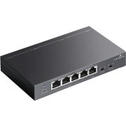 TP-Link-TL-SG1005P-PD-netwerk-Gigabit-Ethernet-10-100-1000-Power-over-Ethernet-PoE-Zwart-netwerk-switch