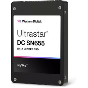 Western Digital Ultrastar DC SN655 U.3 3,84 TB PCI Express 4.0 NVMe 3D TLC NAND 2.5" SSD