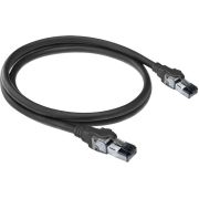 ACT-Zwarte-1-meter-S-FTP-CAT6A-IDC-4PPoE-PoE-100W-LSZH-patchkabel-snagless-met-RJ45-connectoren