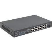 Lanberg-RSFE-16P-2C-150-netwerk-Unmanaged-Gigabit-Ethernet-10-100-1000-Power-over-Ethernet-netwerk-switch