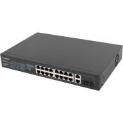 Lanberg-RSFE-16P-2C-150-netwerk-Unmanaged-Gigabit-Ethernet-10-100-1000-Power-over-Ethernet-netwerk-switch
