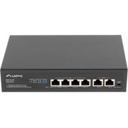 Lanberg RSFE-4P-2FE-60 netwerk- Unmanaged Fast Ethernet (10/100) Power over Ethernet (PoE) 1U netwerk switch