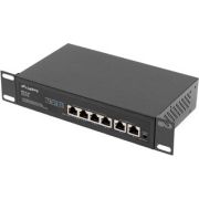 Lanberg-RSFE-4P-2FE-60-netwerk-Unmanaged-Fast-Ethernet-10-100-Power-over-Ethernet-PoE-1U-netwerk-switch