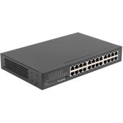 Lanberg-RSGE-24-netwerk-Unmanaged-Gigabit-Ethernet-10-100-1000-1U-Zwart-netwerk-switch
