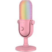 Bundel 1 Razer Seiren V3 Chroma Roze PC...