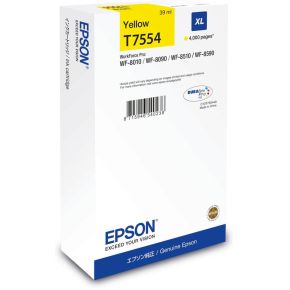 Epson C13T75544N inktcartridge 1 stuk(s) Origineel Hoog (XL) rendement Geel