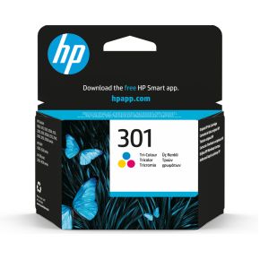 HP 301 originele drie-kleuren inktcartridge