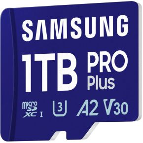 Samsung PRO Plus - Micro SD Kaart - Inclusief SD Adapter - 180 & 130 MB/s - 1TB