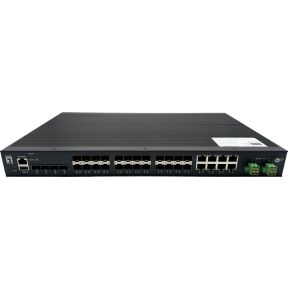 LevelOne IGU-2872 netwerk-switch Managed L2+ Zwart